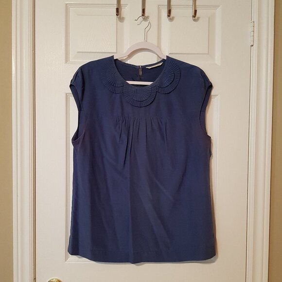 Banana Republic Women's Top ~ Size XL (tags removed) ~ Navy Blue ~ EUC ~ - Picture 1 of 4